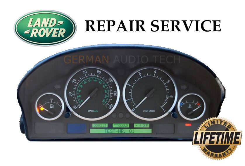 RANGE ROVER HSE SPORT INSTRUMENT SPEEDOMETER CLUSTER DASH PIXEL REPAIR